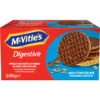 Mc Vities Milk Chocolate Weizenkekse 200G -Lebensmittelgeschäft 3389 mcv milk chocolate 200g