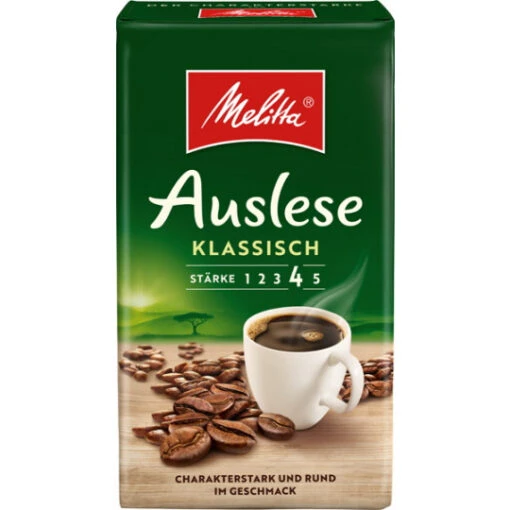 Melitta Kaffee Auslese Klassisch Gemahlen 500G -Lebensmittelgeschäft 4002720002261 fika auslese klassisch 500g