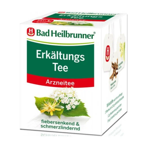 Heilbrunner Erkältungstee 8ST 16G -Lebensmittelgeschäft badherkkltungstee