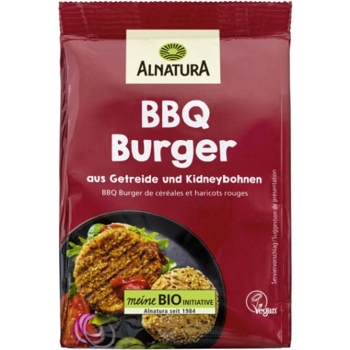 Bio BBQ Burger 180G -Lebensmittelgeschäft bio alnatura bbq burger 180g