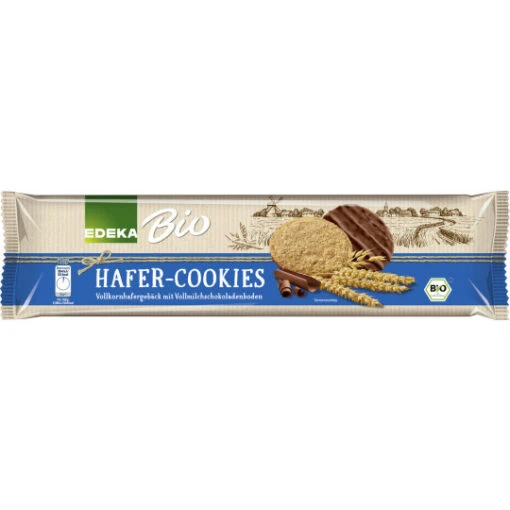 Bio Hafer-Cookies Mit Schokolade 200G -Lebensmittelgeschäft bio edeka hafercookie mit schokolade 200g