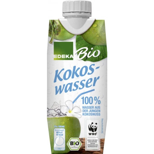 Bio Kokoswasser 330ML -Lebensmittelgeschäft bio edeka kokosnusswasser 330ml