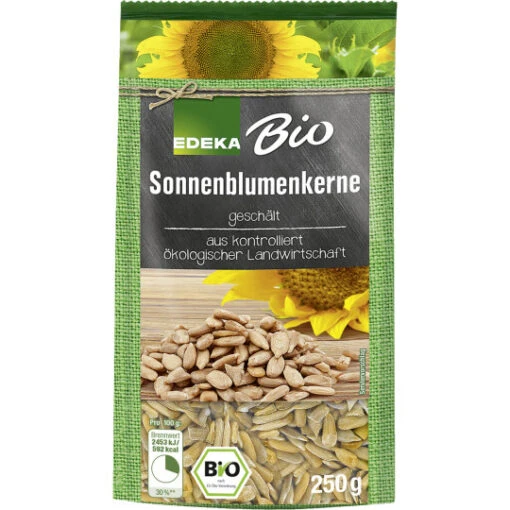 Bio Sonnenblumenkerne 250G -Lebensmittelgeschäft bio edeka sonnenblumenkerne 250g