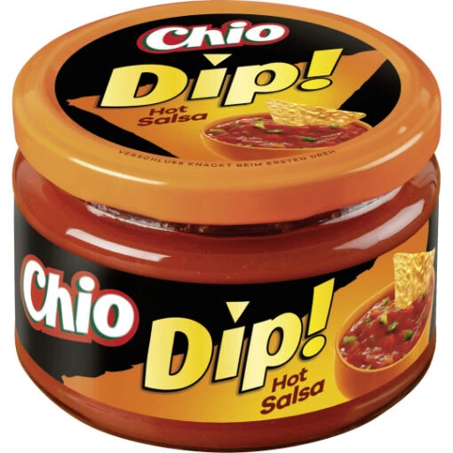 Dip! Hot Salsa 200ML -Lebensmittelgeschäft chio dip hot salsa 200ml