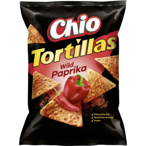 Tortillas Wild Paprika 110G -Lebensmittelgeschäft chio tortillas wild paprika 110g