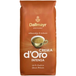 Lebensmittelgeschäft -Lebensmittelgeschäft dallmayr crema doro intensa kaffee ganze bohnen