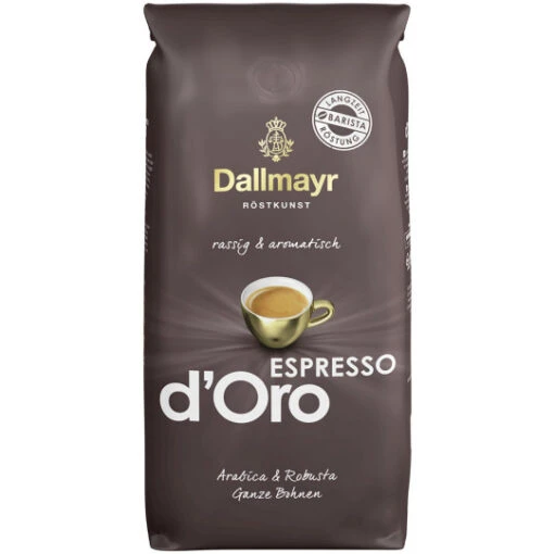 Espresso D'Oro Ganze Bohnen 1 Kg -Lebensmittelgeschäft dallmayr espresso d039oro ganze bohnen