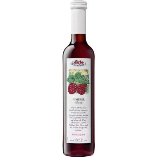 Himbeer Sirup 0,5L -Lebensmittelgeschäft darbo himbeer sirup 05 ltr