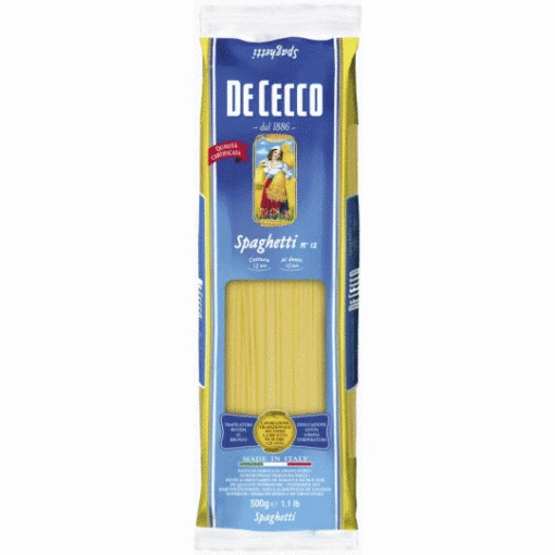 Cecco Spaghetti No 12 500G -Lebensmittelgeschäft dececcospagh12