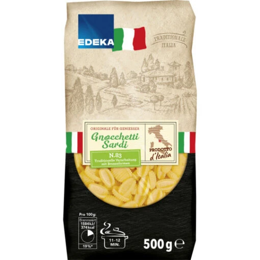 Italia Gnocchetti Sardi 500G -Lebensmittelgeschäft edeka italia gnocchetti sardi