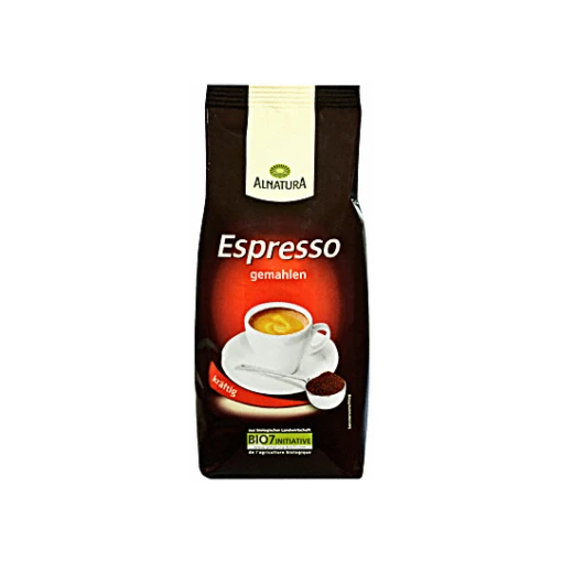 Bio Espresso Gemahlen 250G -Lebensmittelgeschäft espressobildbearbeitet