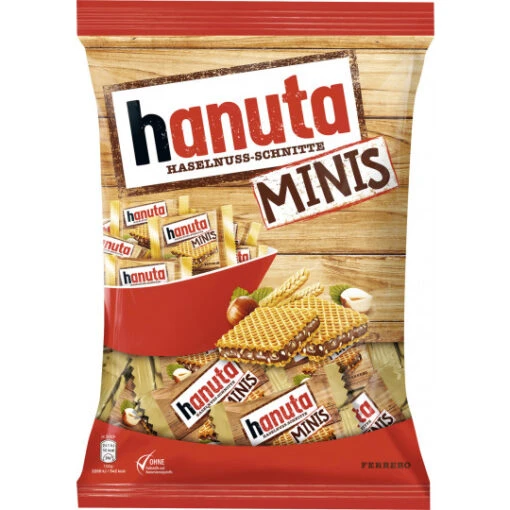 Hanuta Haselnuss-Schnitten Minis 200G -Lebensmittelgeschäft ferrero hanuta haselnussschnitten minis 200g