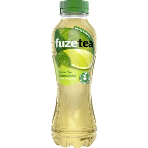 Green Tea Lime-Mint 0,4L -Lebensmittelgeschäft fuze green tea limemint 04l dpg