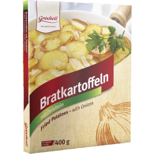 Bratkartoffeln Mit Zwiebeln 400G -Lebensmittelgeschäft grocholl bratkartoffeln mit zwiebeln 400g