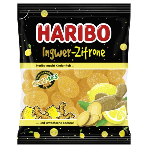 Haribo Ingwer Zitrone 160G -Lebensmittelgeschäft haribo ingwer zitrone 160g