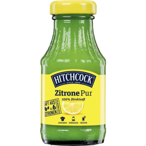 Zitrone Pur 200ML -Lebensmittelgeschäft hitchcock zitrone pur zitronensaft aus 100 direktsaft 200 ml