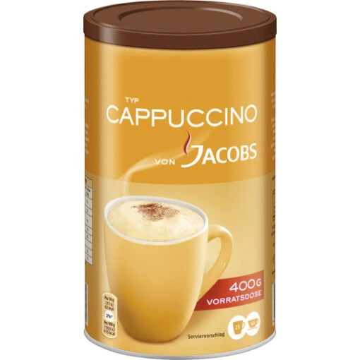 Kaffee Instant Cappuccino 400G -Lebensmittelgeschäft jacobs kaffee instant cappuccino 400g