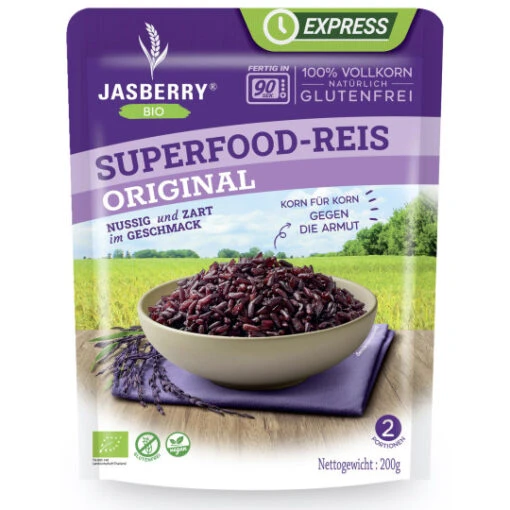 Bio Express Superfood-Reis Original 200G -Lebensmittelgeschäft