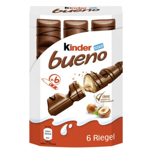 Bueno 6ST 129G -Lebensmittelgeschäft kinder bueno 6st