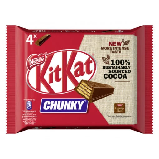 Chunky 4ST 160G -Lebensmittelgeschäft kit kat chunky milk 4st 160g