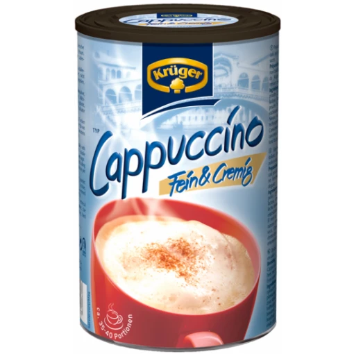 Fein & Cremig Cappuccino 350G -Lebensmittelgeschäft krue cappuccino fein