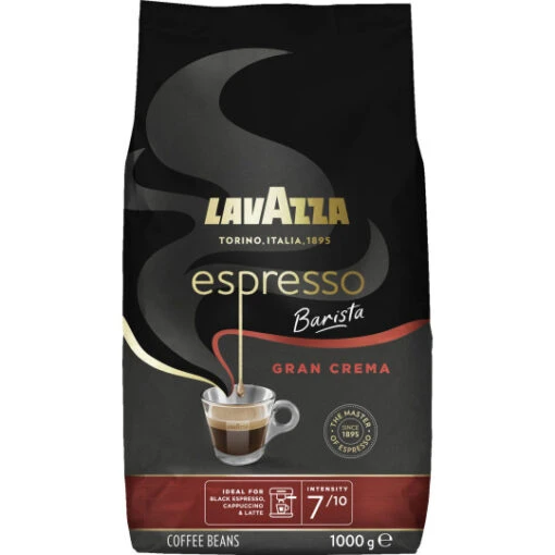 LAVAZZA Espresso Barista Gran Crema Ganze Bohne 1KG -Lebensmittelgeschäft lavazza espresso perfetto ganze bohne 1kg