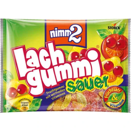 Lachgummi Sauer 250G -Lebensmittelgeschäft lgs bag 250g