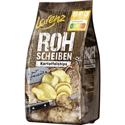 Rohscheiben Steinsalz 120G -Lebensmittelgeschäft lorenz rohscheiben steinsalz 120g