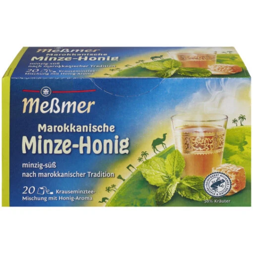 Marokkanische Minze-Honig 20ST 40G -Lebensmittelgeschäft meamp223mer marokkanische minzehonig 20st 40g