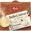 Melitta BellaCrema Kaffeepads La Crema 16ST 107G -Lebensmittelgeschäft melitta bellacrema kaffeepads mild 16st 107g