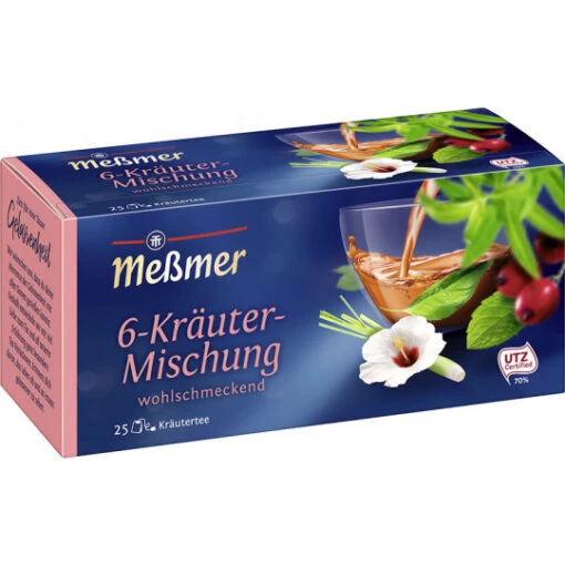 Tee 6-Kräuter Mischung 25ST 50G -Lebensmittelgeschäft