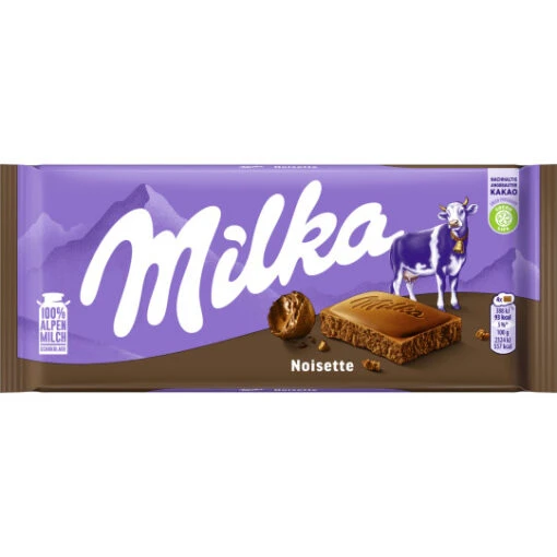 Noisette Schokolade 100G -Lebensmittelgeschäft milka noisette schokolade 100g