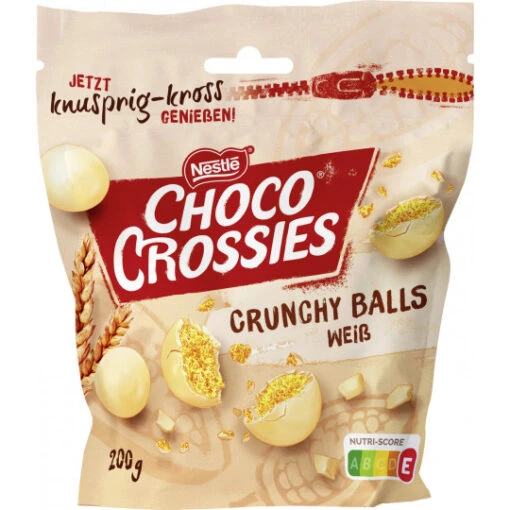 Nestlé® Choco Crossies Crunchy Balls Weiß 200G -Lebensmittelgeschäft nestle choco crossies crunchy balls weiamp223 200g