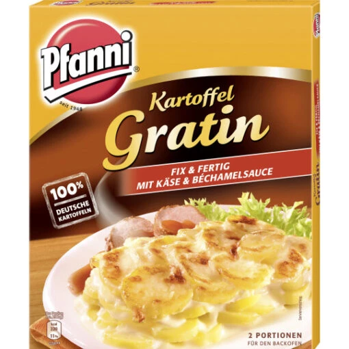 Kartoffel Gratin 400G -Lebensmittelgeschäft pfanni kartoffel gratin