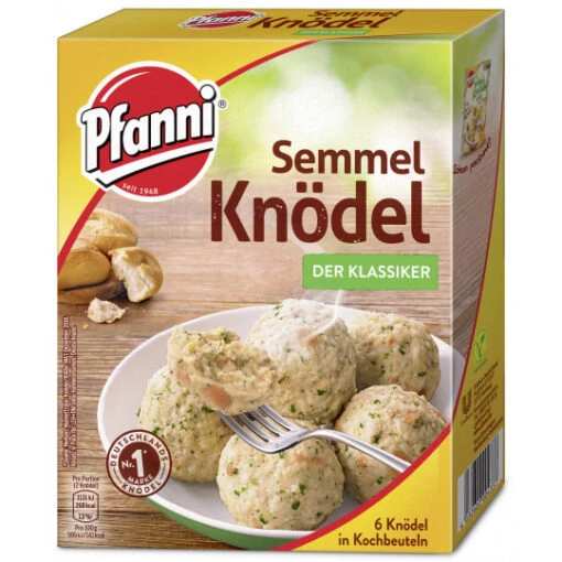 Semmelknödel Der Klassiker Im Kochbeutel - 6 Knödel 200G -Lebensmittelgeschäft pfanni semmelkndel der klassiker im kochbeutel 6 kndel