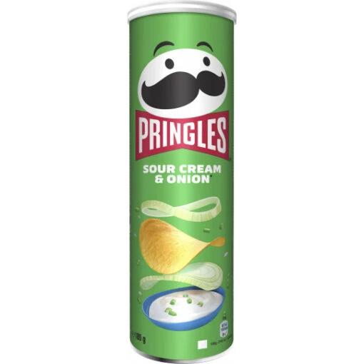 Sour Cream & Onion 185G -Lebensmittelgeschäft pringles sour creamampamponion 185g