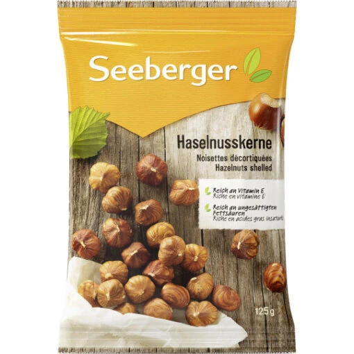 Seeberger Haselnusskerne 125G -Lebensmittelgeschäft seeberger haselnusskerne 125g