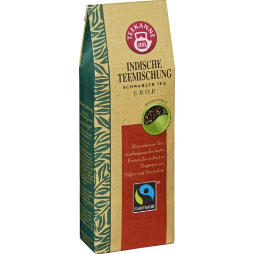 Fairtrade Indische Teemischung Schwarzer Tee 250G -Lebensmittelgeschäft teek transfair indmisch250g