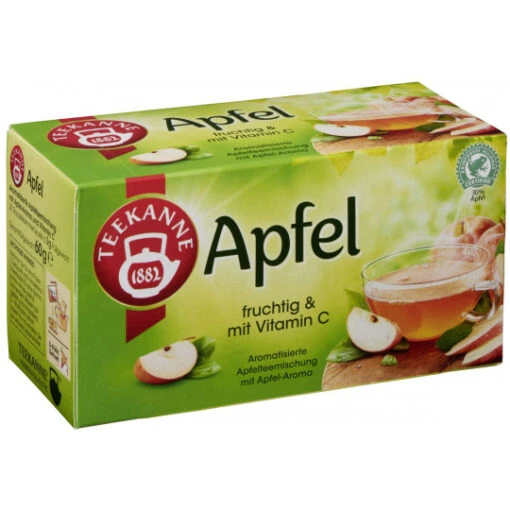 Apfel 20ST 60G -Lebensmittelgeschäft teekanneabfall