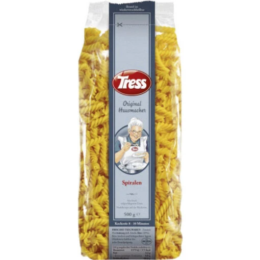 Hausmacher Spiralen 500G -Lebensmittelgeschäft tress hausmspiralen 500g