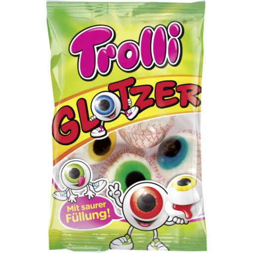 Glotzer Gefüllt 75G -Lebensmittelgeschäft trolli glotzer gefamp252llt 75g